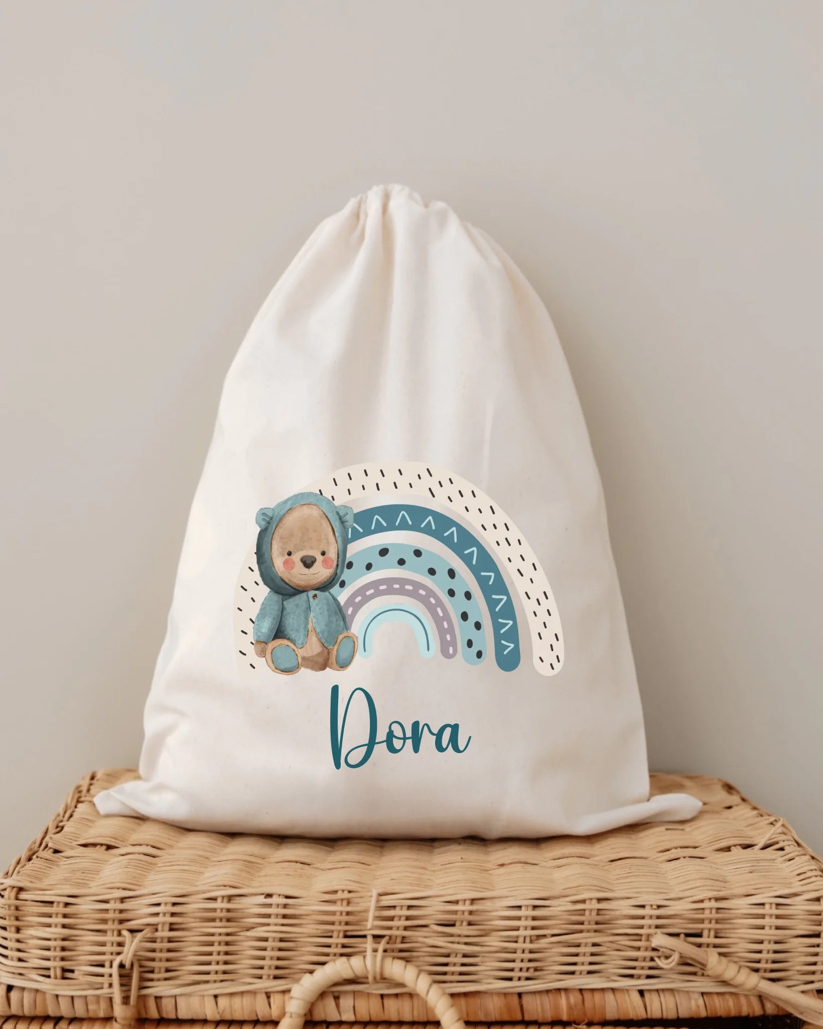 Gökkuşağı Desen Tasarımları -  12li Organik Hastane Çıkış Seti