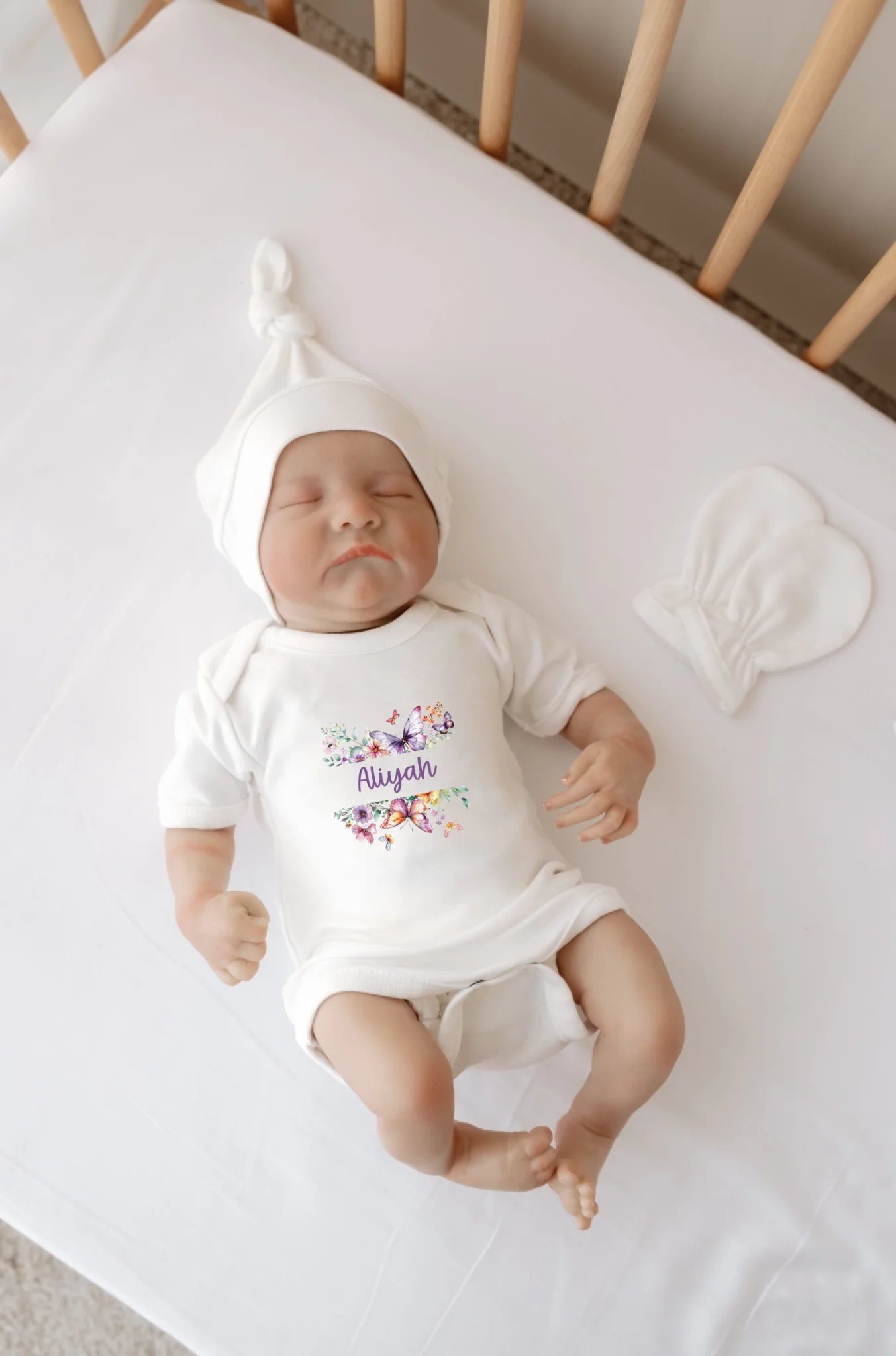 Kelebek Tasarımları -  12li Organik Hastane Çıkış Seti