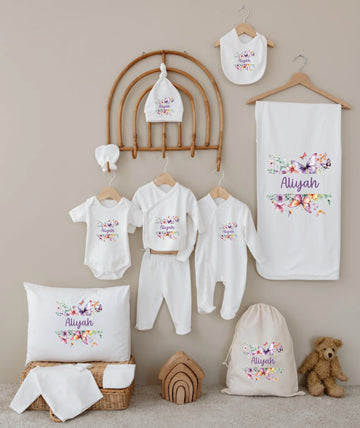 Kelebek Tasarımları -  12li Organik Hastane Çıkış Seti