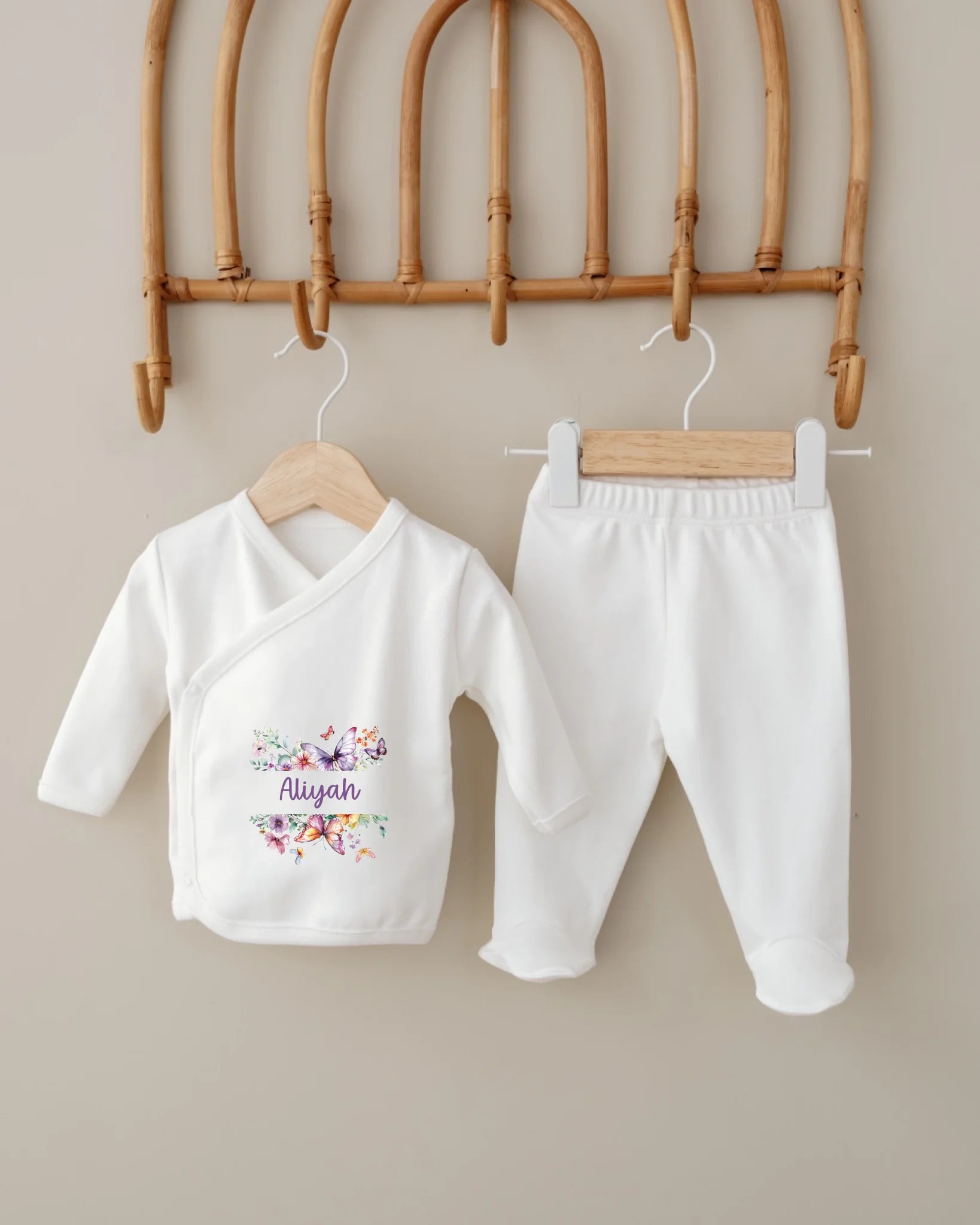 Kelebek Tasarımları -  12li Organik Hastane Çıkış Seti