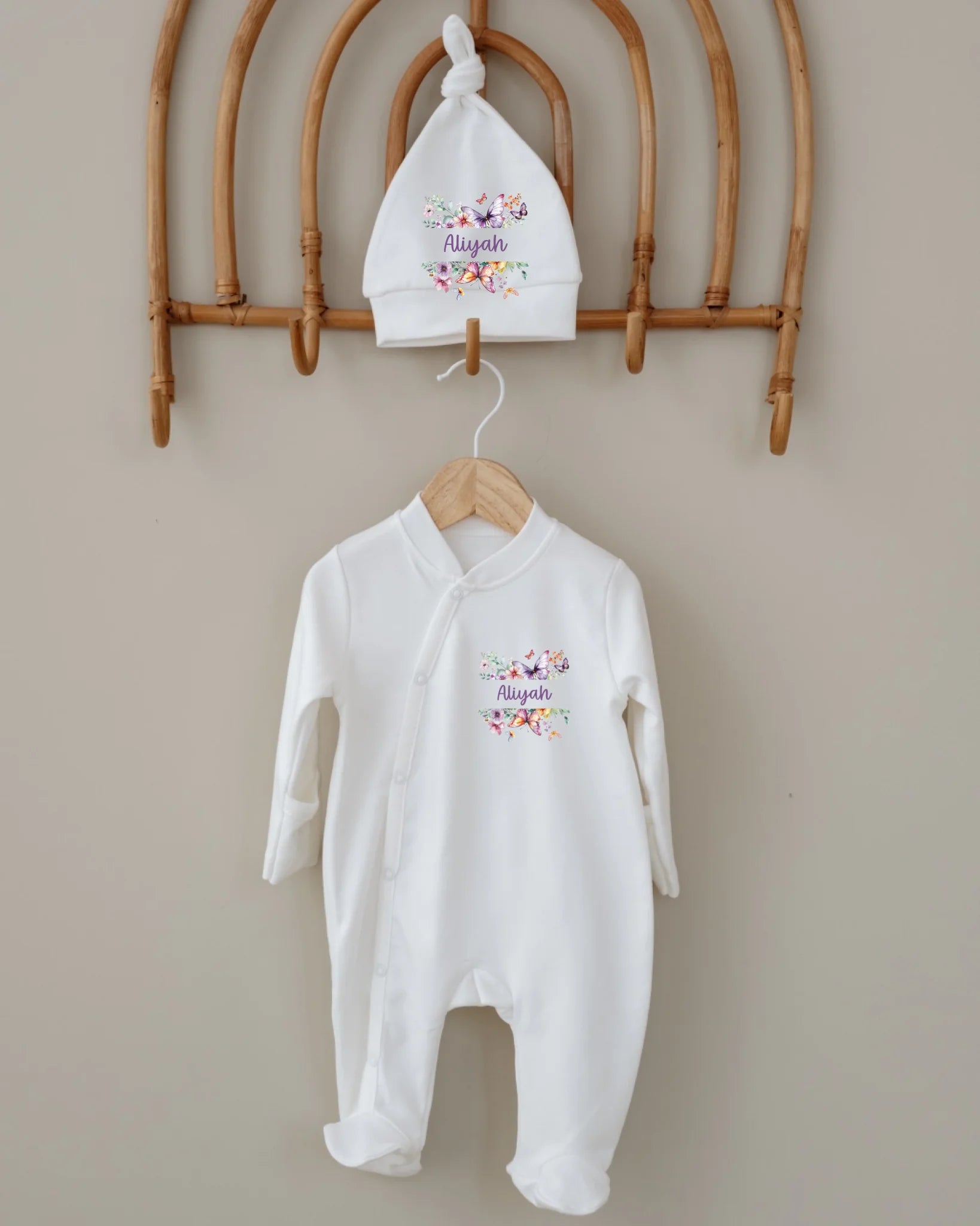 Kelebek Tasarımları -  12li Organik Hastane Çıkış Seti