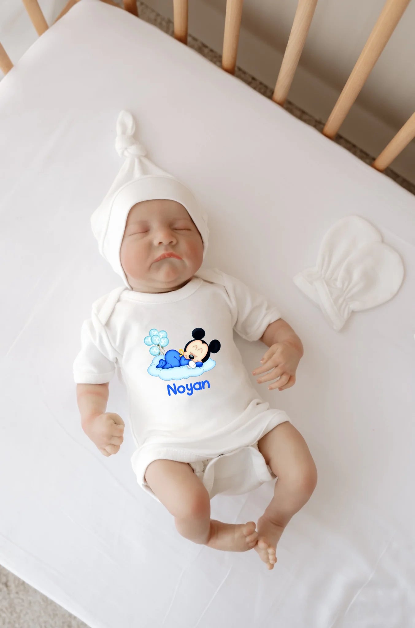 Disney Tasarımları -  12li Organik Hastane Çıkış Seti