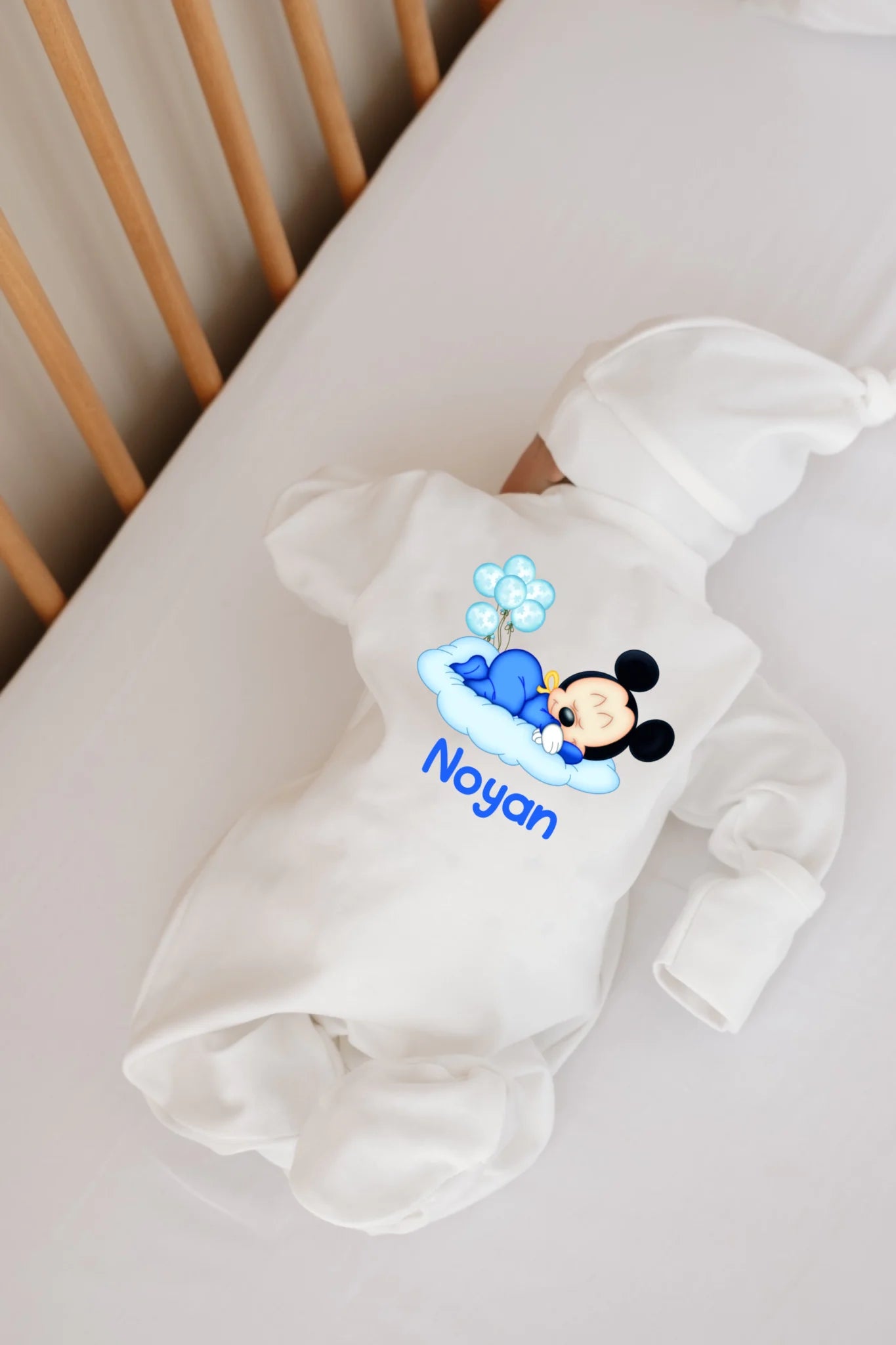 Disney Tasarımları - 6 Parça İsimli Hastane Çıkış Seti