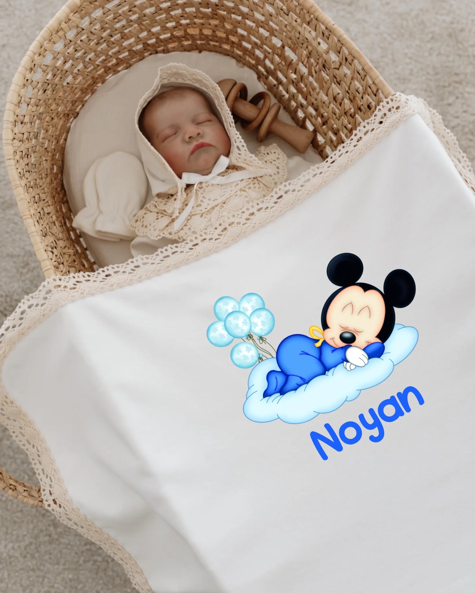 Disney Tasarımları - Dantelli Hastane Çıkış Seti