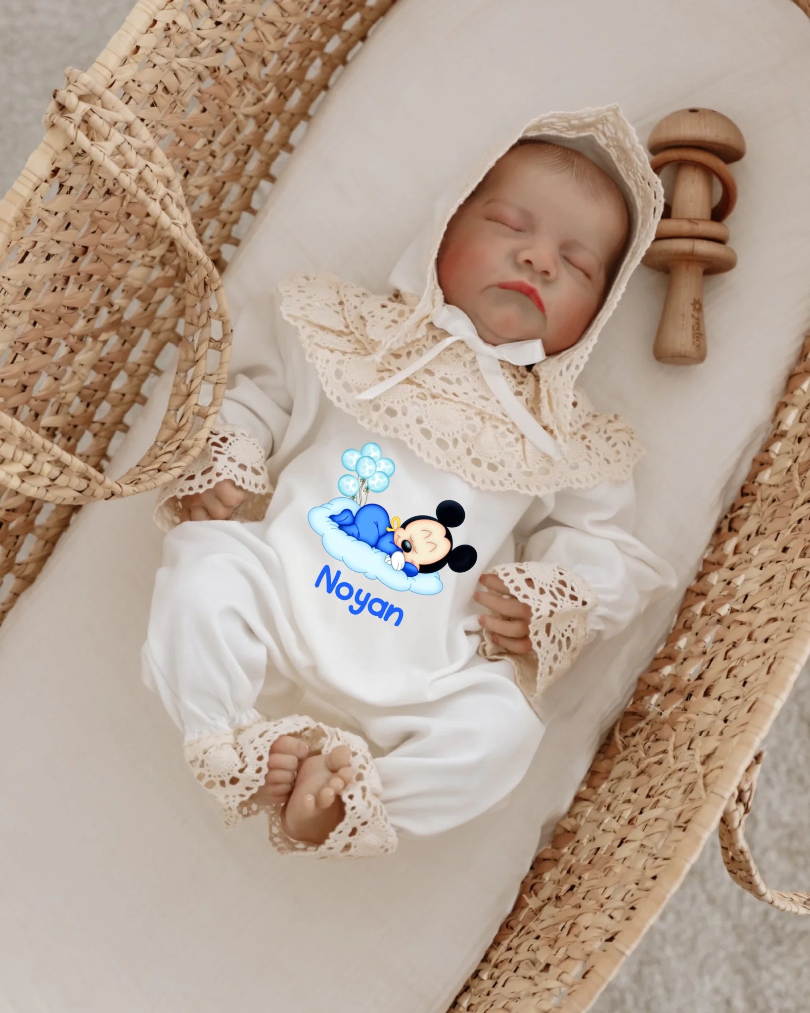Disney Tasarımları - 2'li Dantelli Set