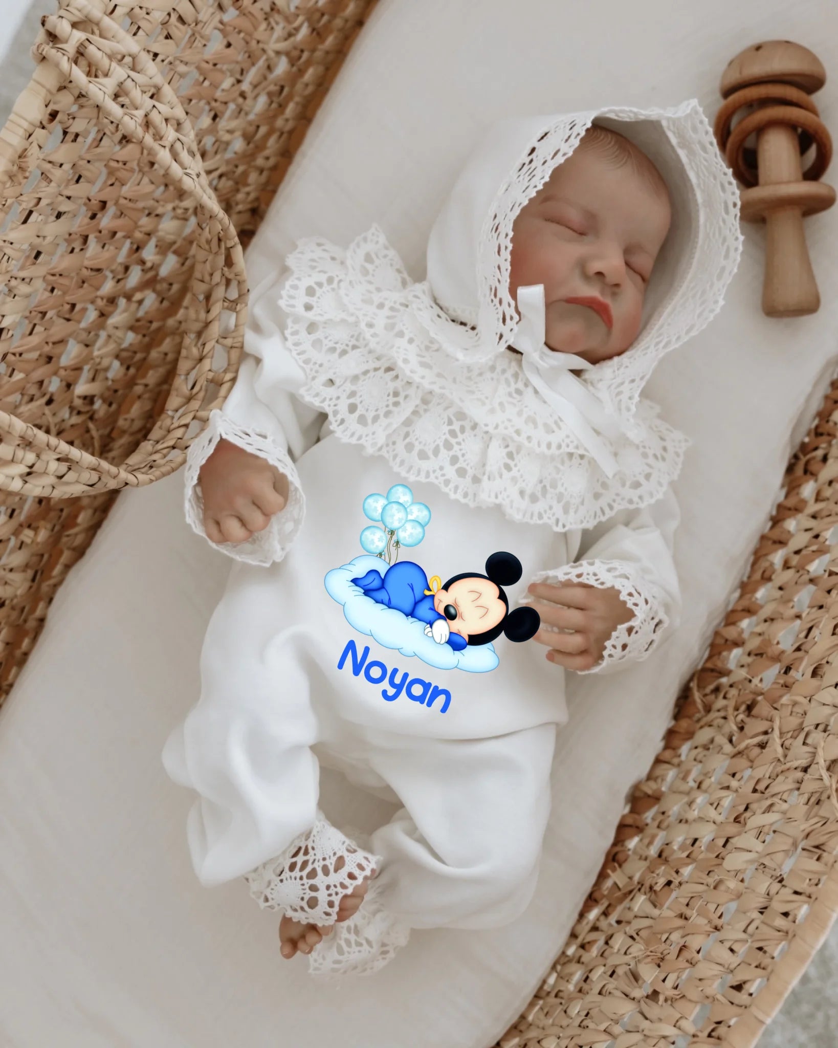 Disney Tasarımları - 2'li Dantelli Set