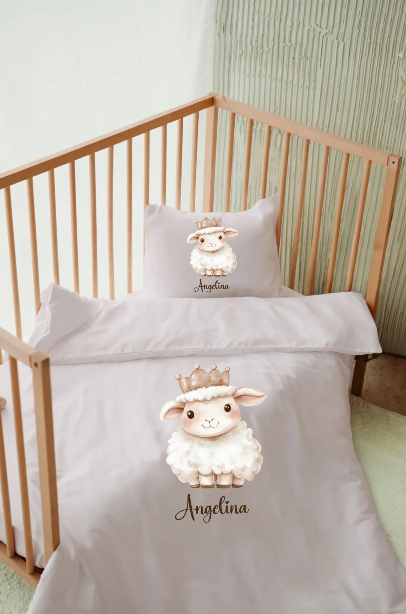 Kuzucuk Tasarımları - İsimli Bebek Nevresim Takımı | Can Baby