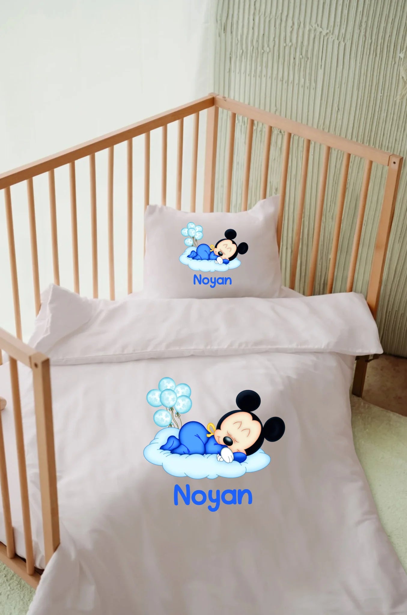 Disney Tasarımları - İsimli Bebek Nevresim Takımı | Can Baby