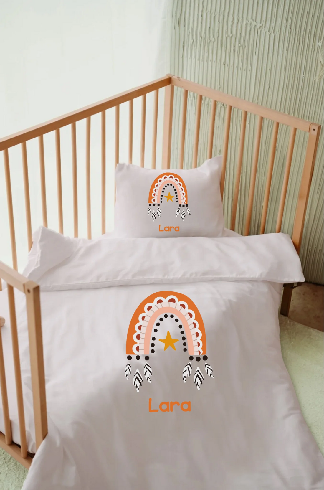 Gizemli Tasarımlar - İsimli Bebek Nevresim Takımı | Can Baby