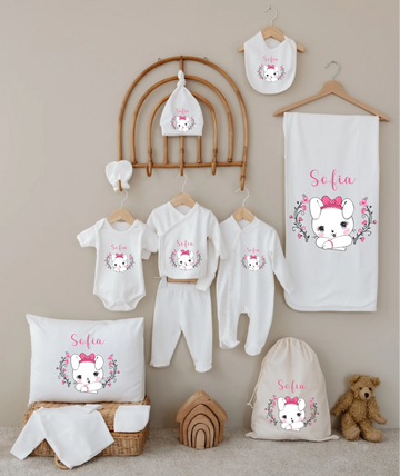 Hello Kitty Tasarımları -  12li Organik Hastane Çıkış Seti