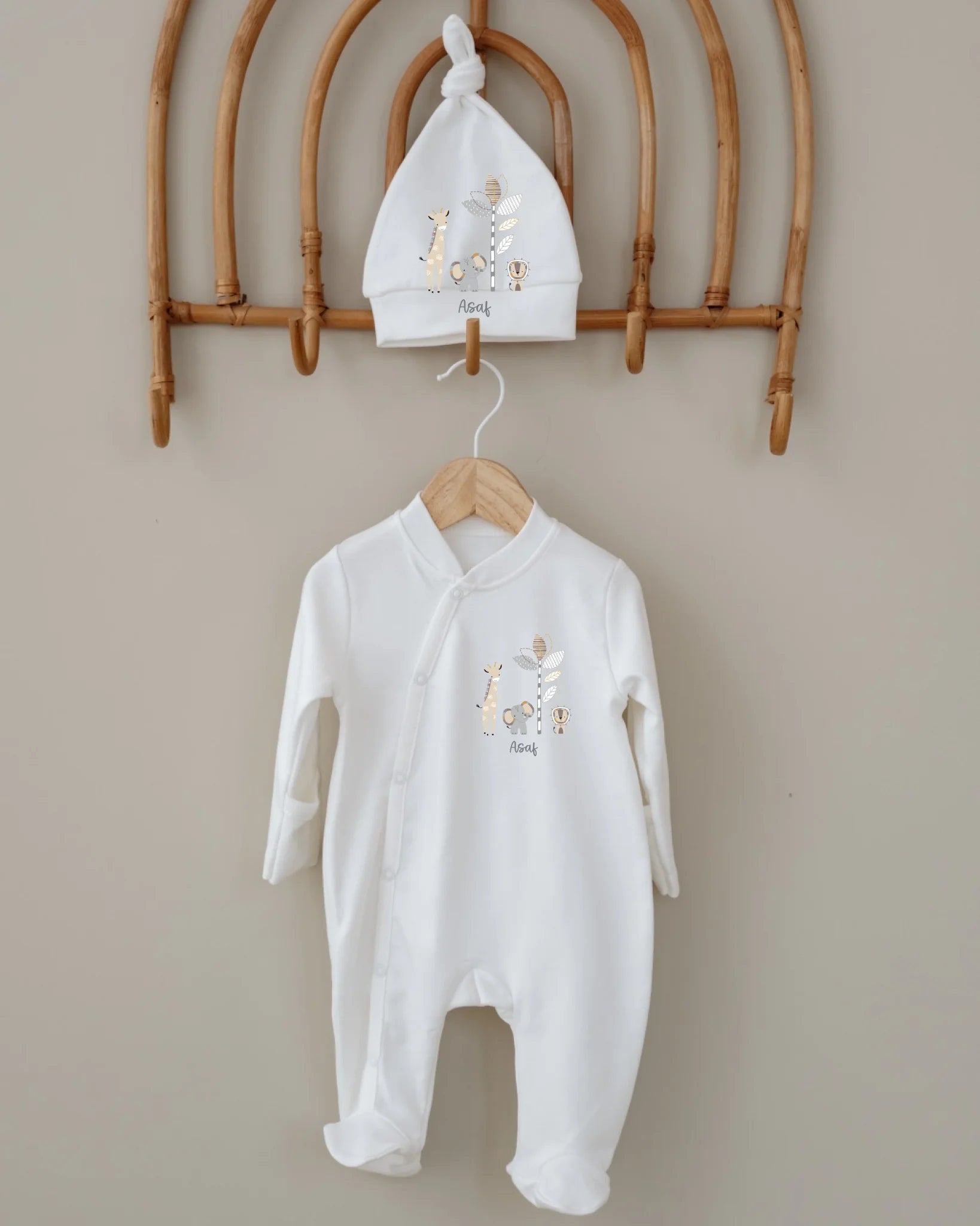 Safari 2 Tasarımları -  12li Organik Hastane Çıkış Seti