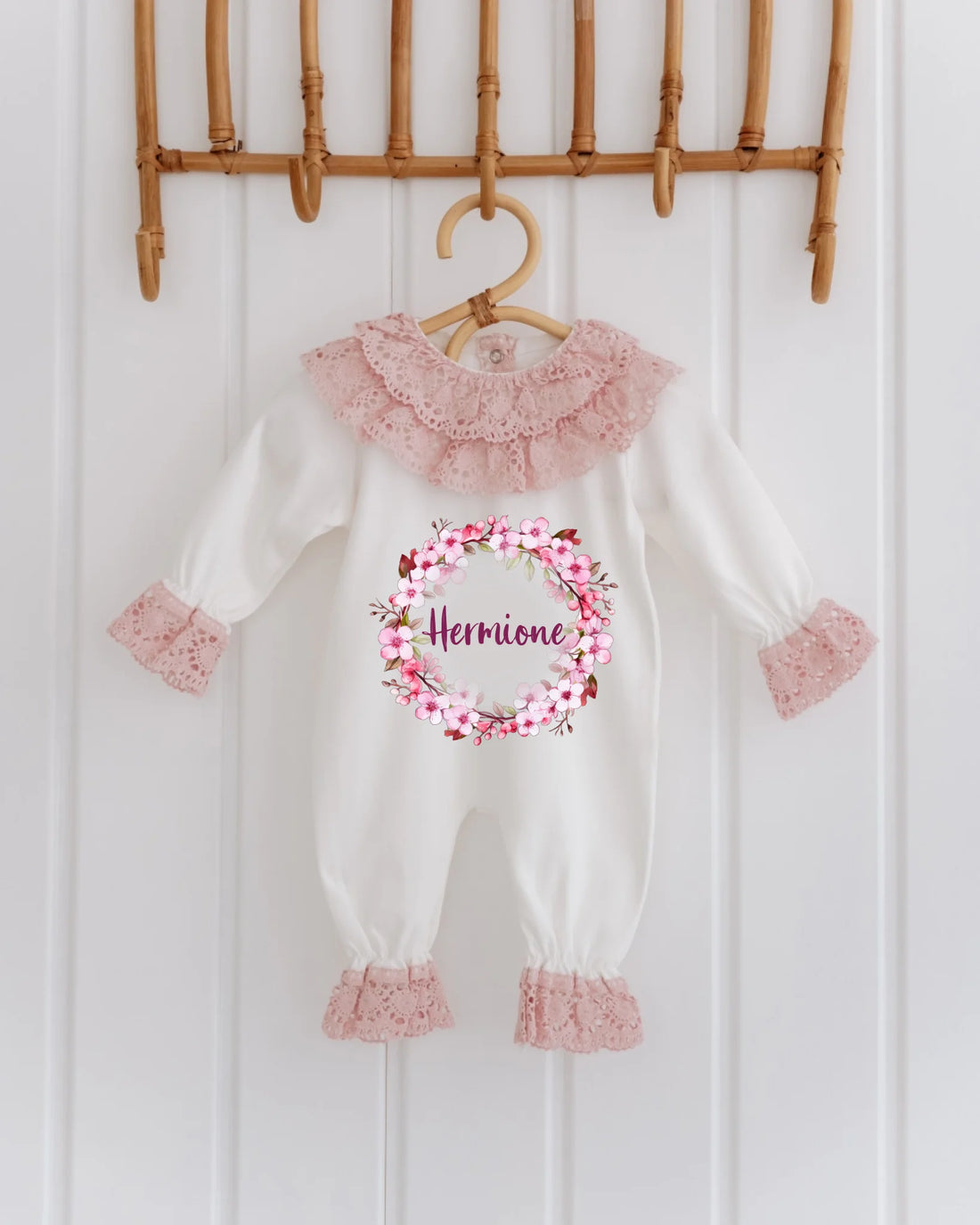 Çiçekli Tasarımlar - 2'li Dantelli Set