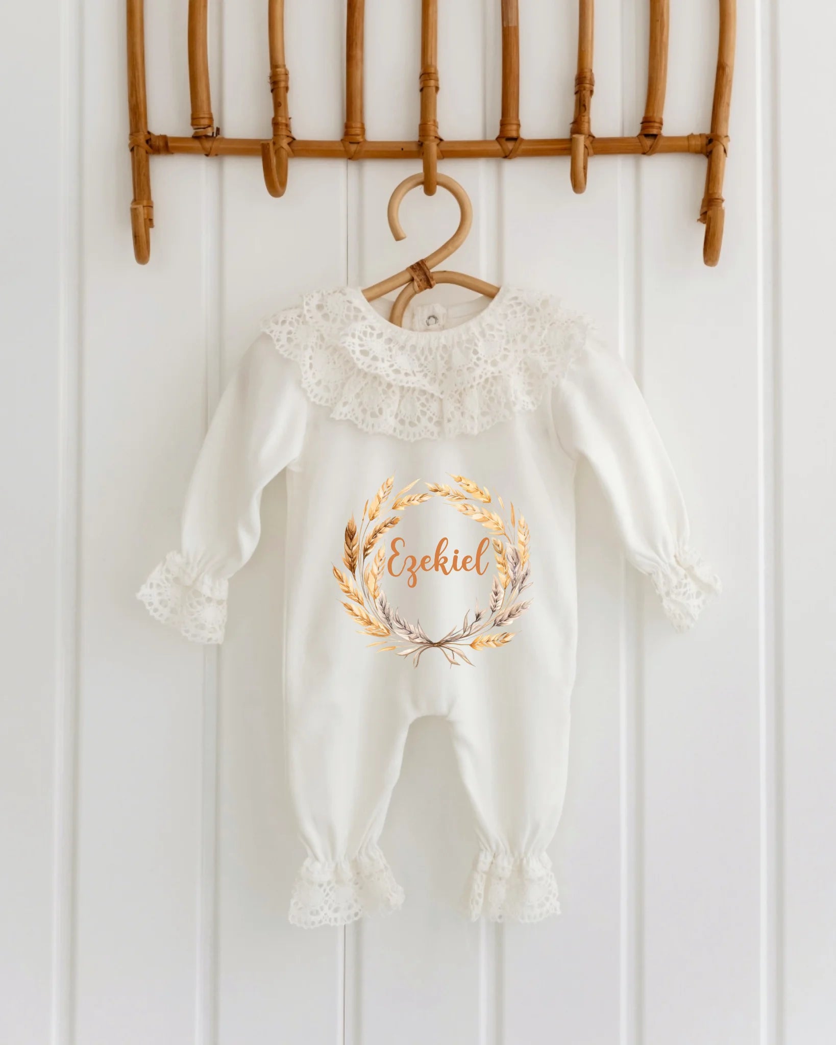 Buğday Tasarımlar - 2'li Dantelli Set
