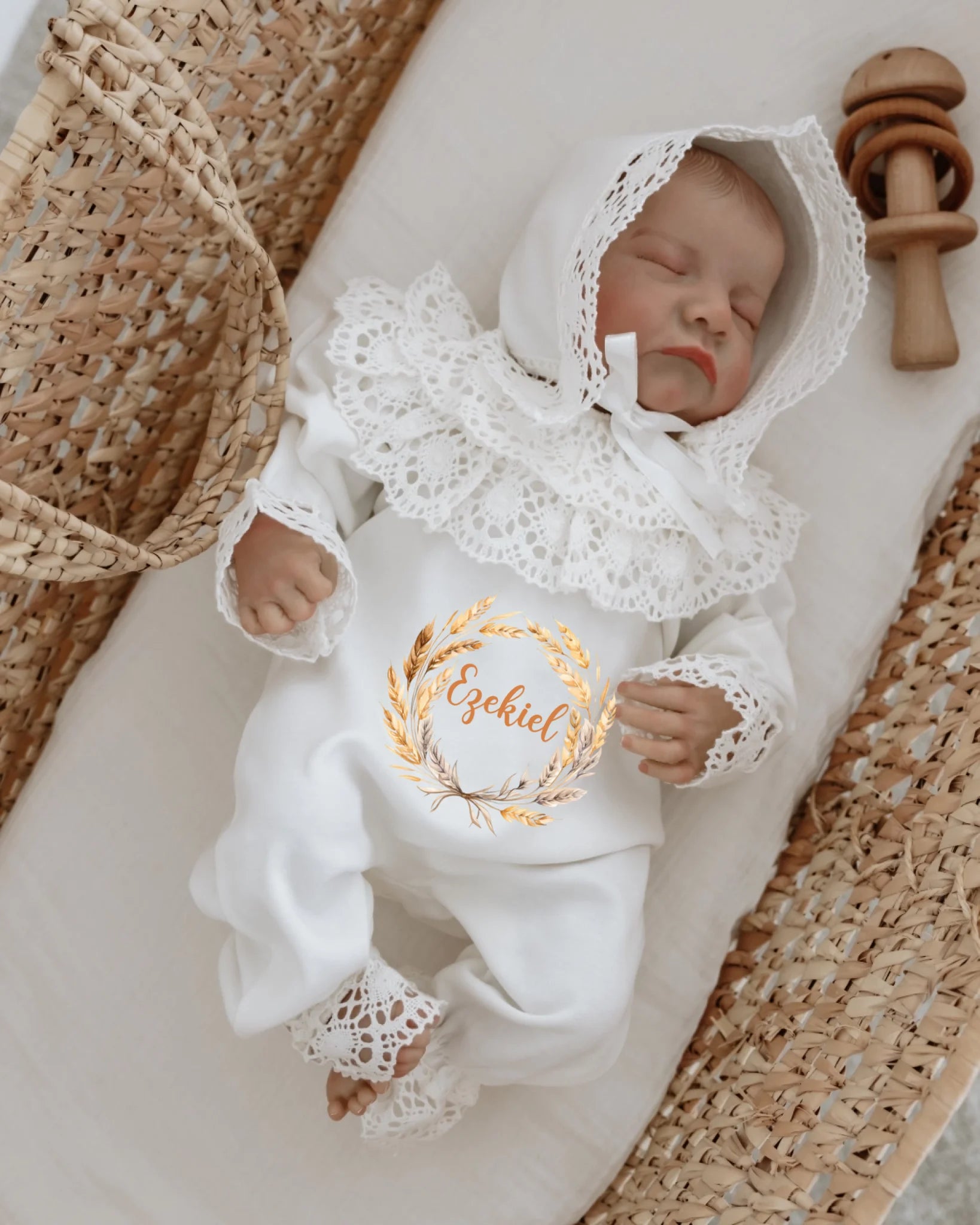 Buğday Tasarımlar - 2'li Dantelli Set