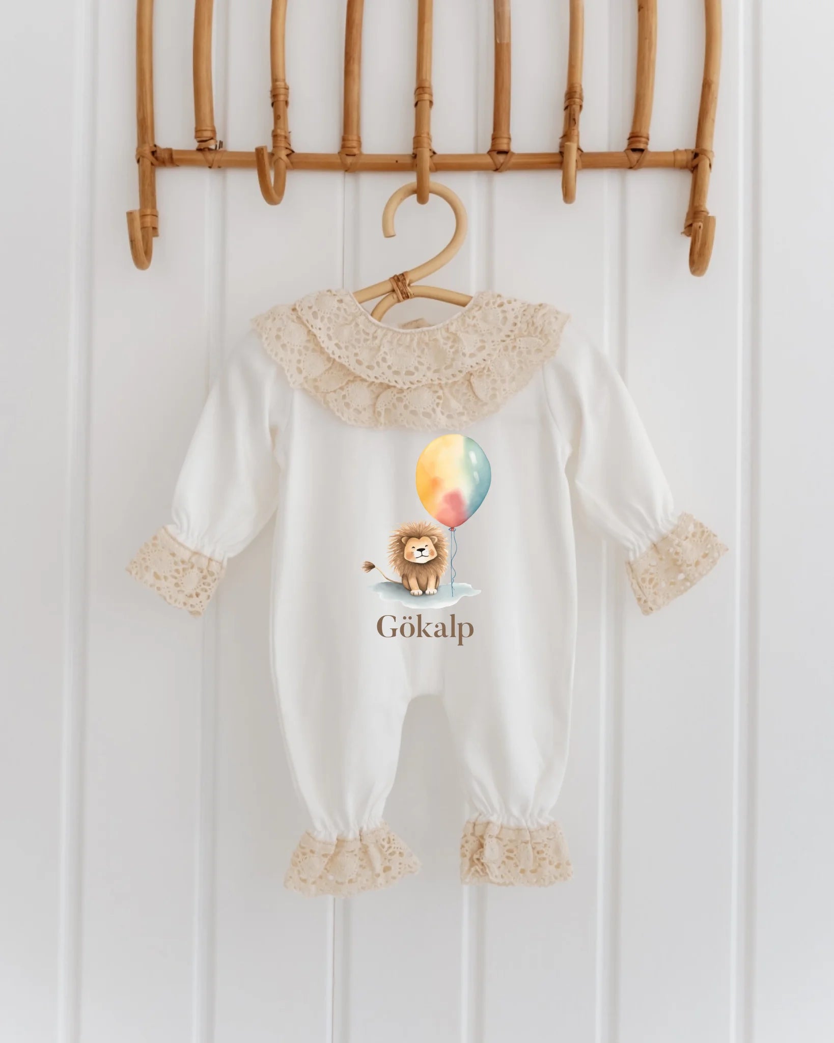 Balonlu Hayvanlar - 2'li Dantelli Set