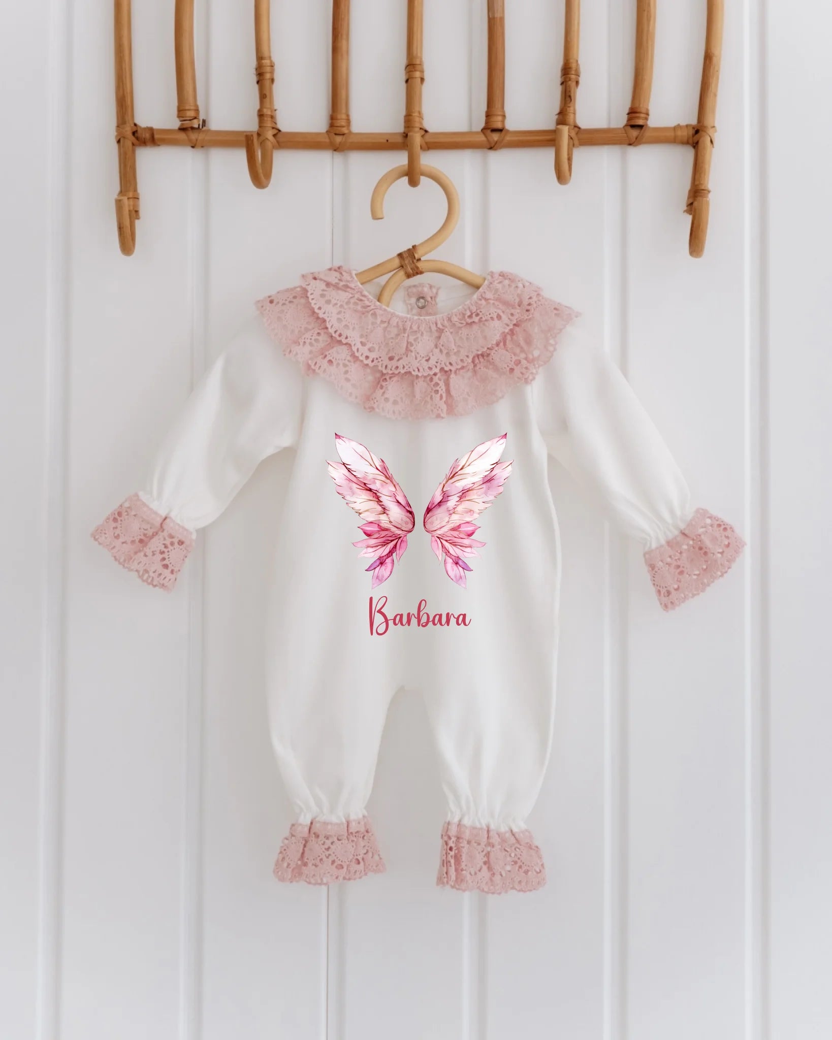 Melek Kanat Tasarımları - 2'li Dantelli Set