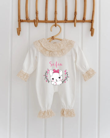 Hello Kitty Tasarımları - 2'li Dantelli Set