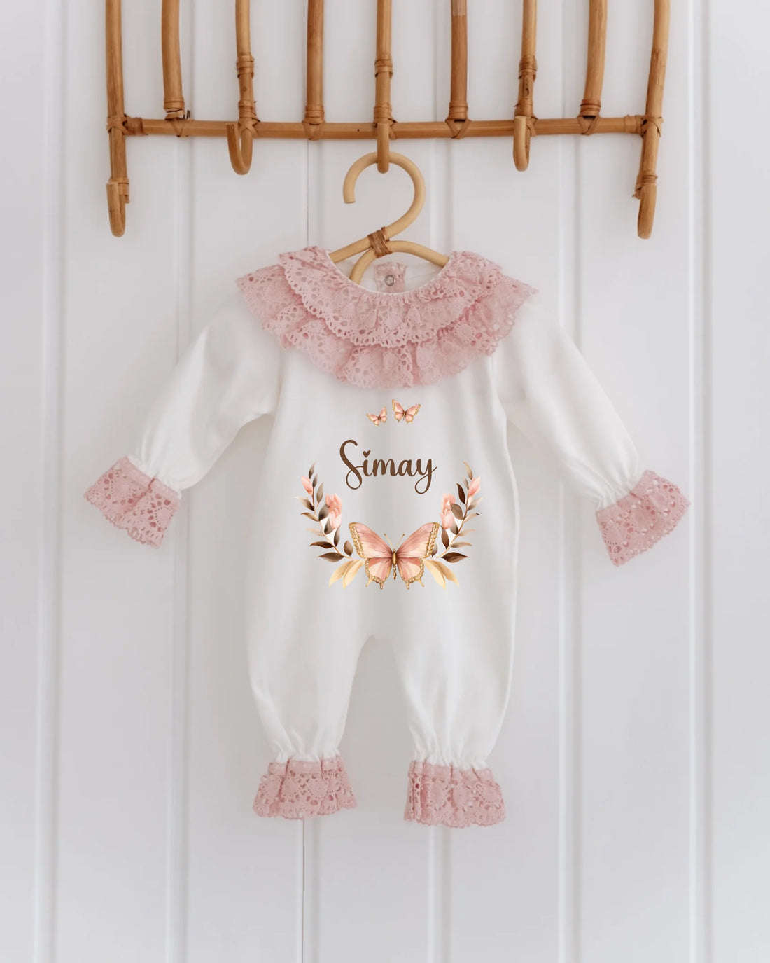 Özgür Kelebek Tasarımları - 2'li Dantelli Set