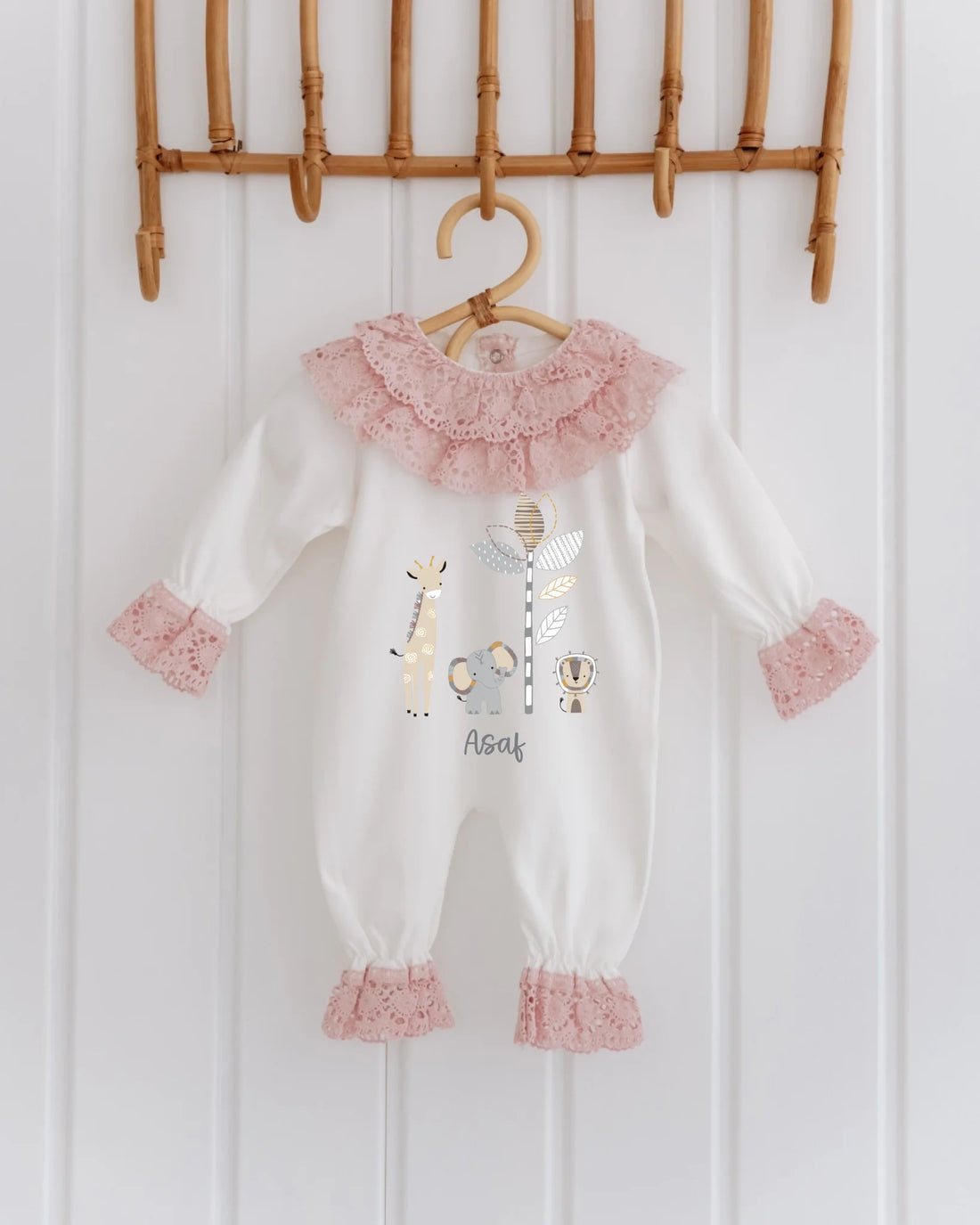 Safari 2 Tasarımları - 2'li Dantelli Set