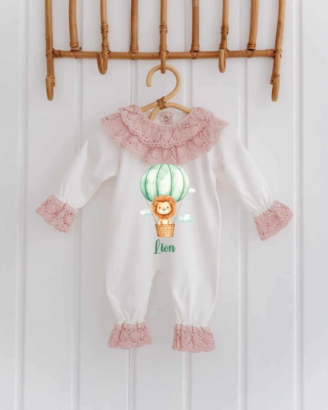 Uçan Aslan Tasarımları - 2'li Dantelli Set