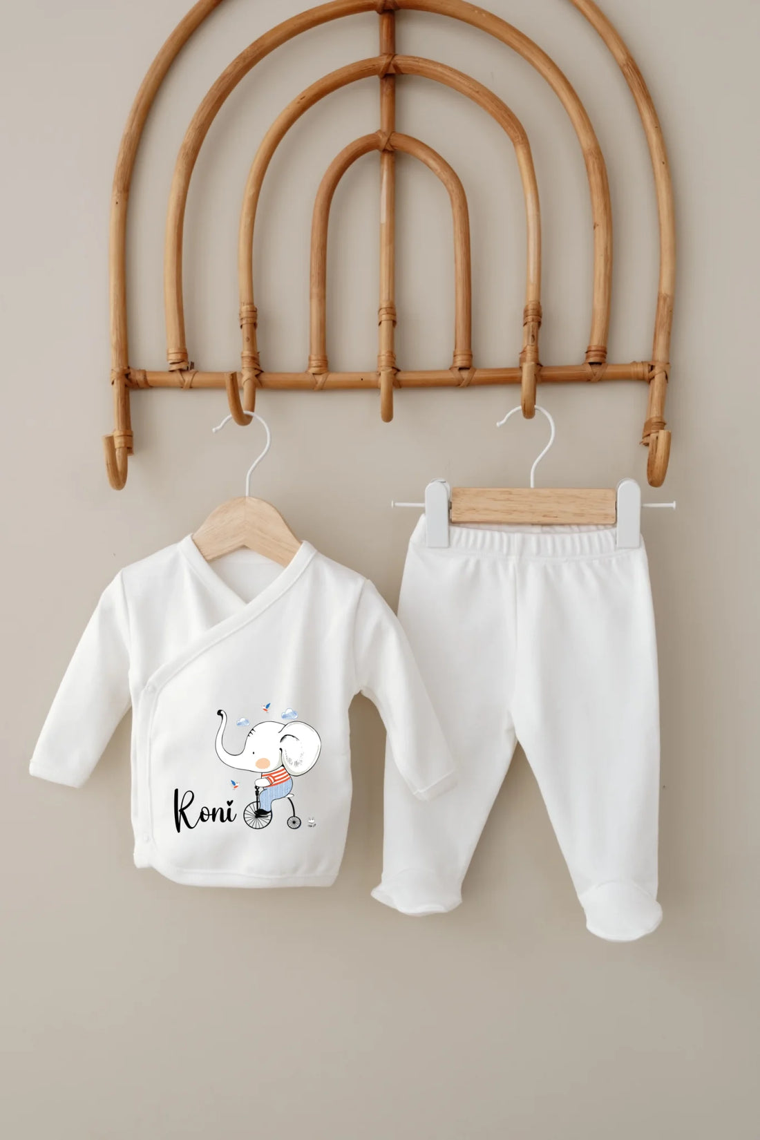 Bisiklet fil Tasarımları - 5 Parça İsimli Hastane Çıkış Seti