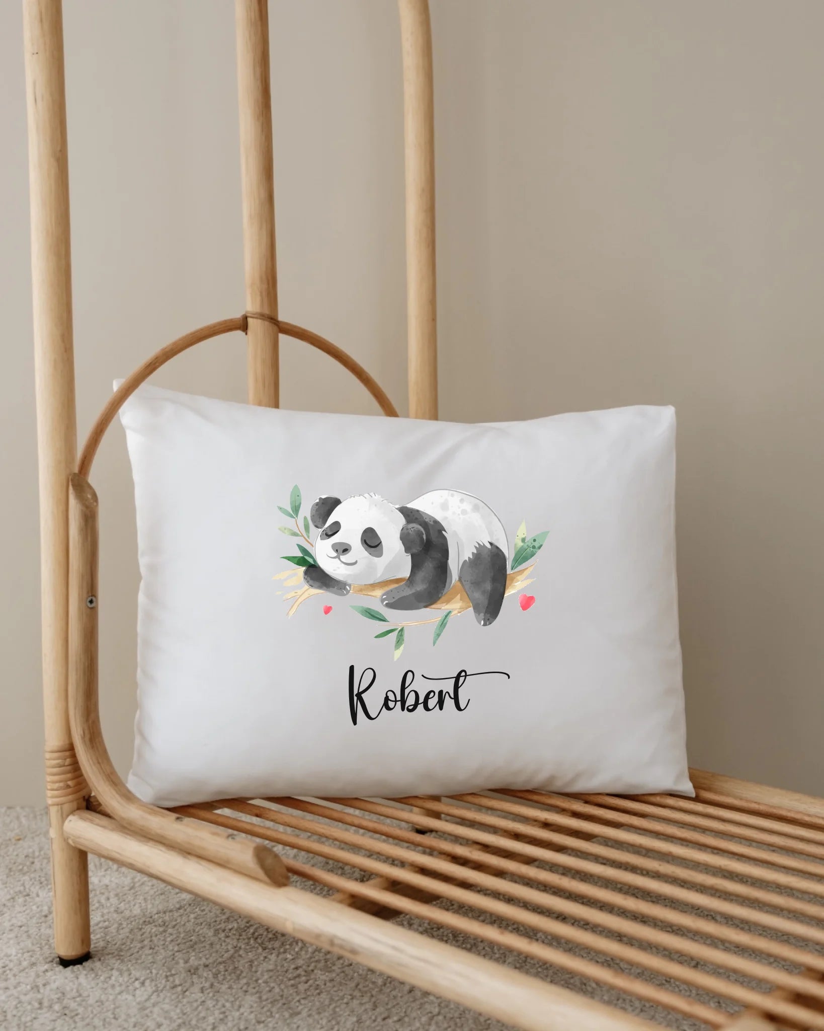 Sevimli Panda Tasarımları - 6 Parça İsimli Hastane Çıkış Seti