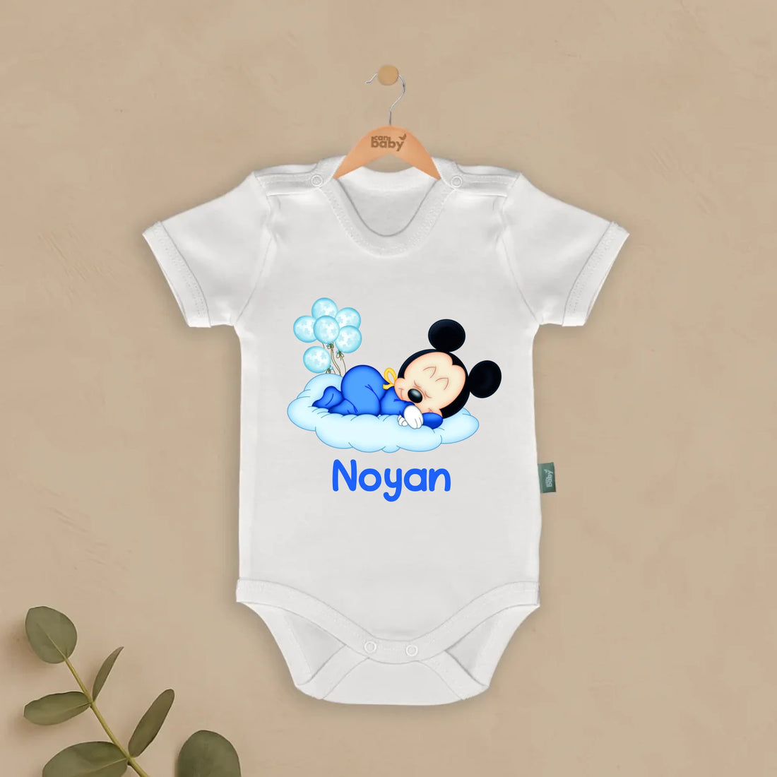 Disney Tasarımları - İsimli Bebek Zıbın, kişiye özel yenidoğan zıbın, %100 pamuk, bebek zıbın tasarımı, nefes alabilen kumaş.