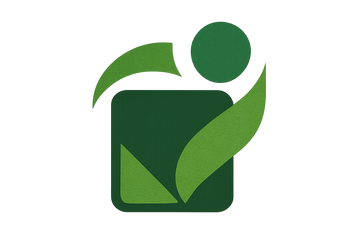 Dtg dijital baskı için yeşil renklerde png arka plansız icon